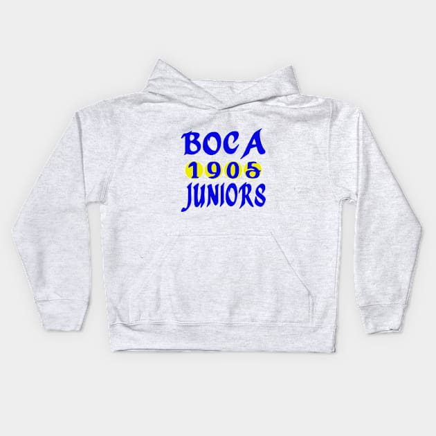 Boca Juniors Classic Kids Hoodie by Medo Creations